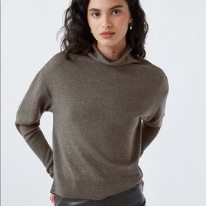 ARITZIA Wilfred merino wool mock-neck Cyprie sweater